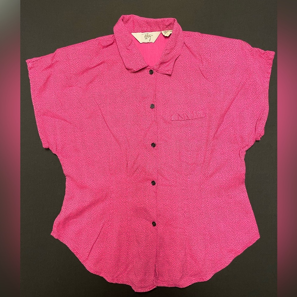 Vintage Rafferty Women's Medium Top with shoulder pads